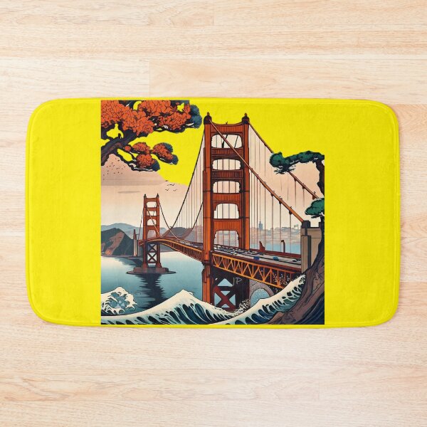 Item preview, Katsushika Hosukai San Francisco Bridge designed and sold by Jese345.