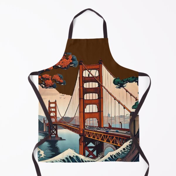 Item preview, Katsushika Hosukai San Francisco Bridge designed and sold by Jese345.