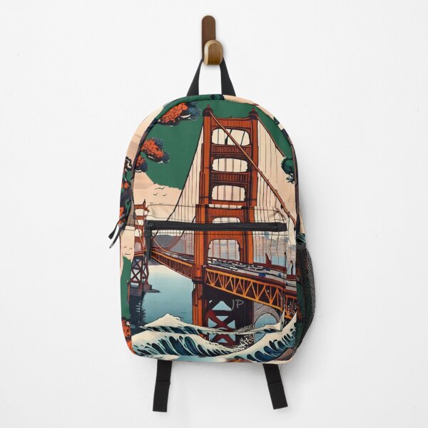 Item preview, Katsushika Hosukai San Francisco Bridge designed and sold by Jese345.