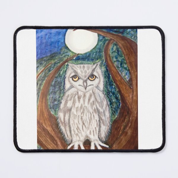 Item preview, White Owl in the Moonlight. designed and sold by Valeriepepper.