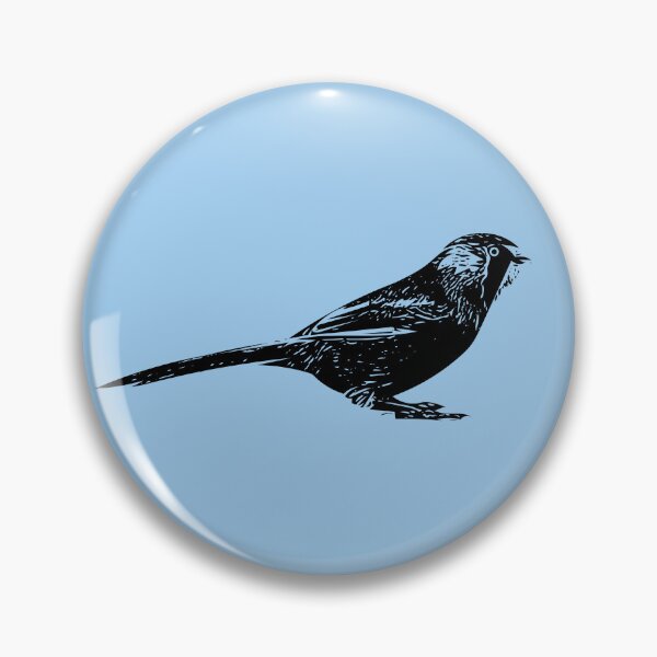 Item preview, Bearded Reedling Black Design  designed and sold by designsasstultd.