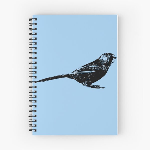 Item preview, Bearded Reedling Black Design  designed and sold by designsasstultd.