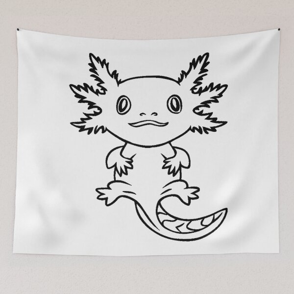 Item preview, Elegant Axolotl designed and sold by DabrowskiDesign.