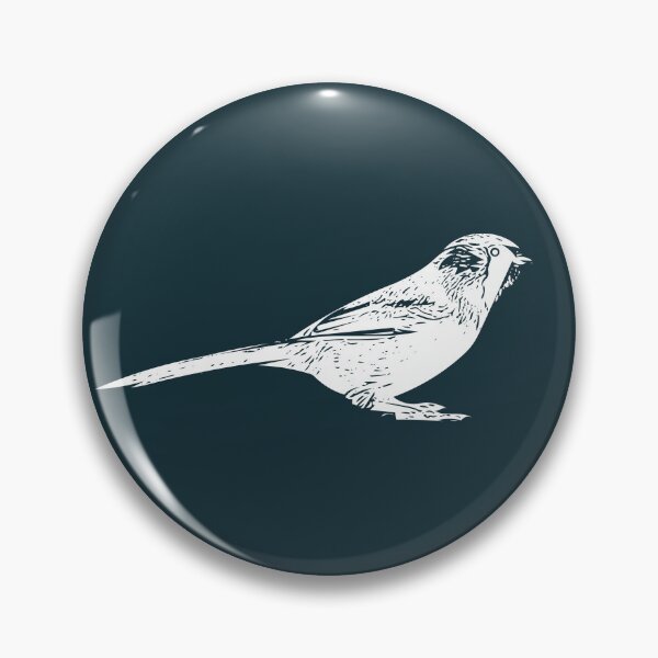 Item preview, Bearded Reedling White Design  designed and sold by designsasstultd.