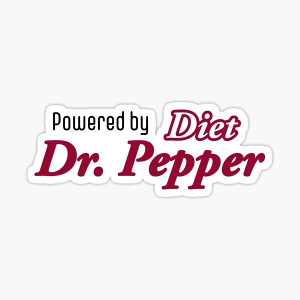 Item preview, Powered by Diet Dr Pepper designed and sold by Tnsamhooker.