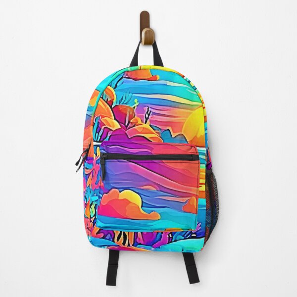 Item preview, Vibrant Underwater Sunset Artwork designed and sold by Health And Fitness Posts e-Store.