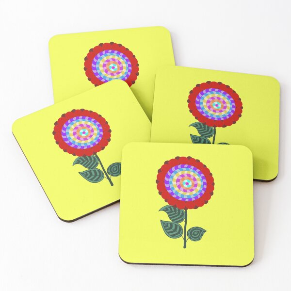 Item preview, Bold and Bright Mandala Flower designed and sold by LiaIsabellaArt.