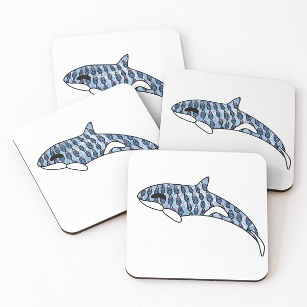 Item preview, Teardrop Patterned Whale designed and sold by Leah Haas.