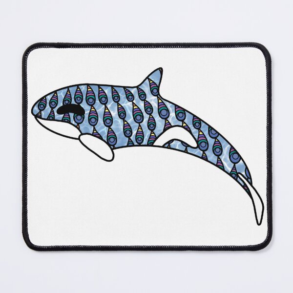 Item preview, Teardrop Patterned Whale designed and sold by Leah Haas.