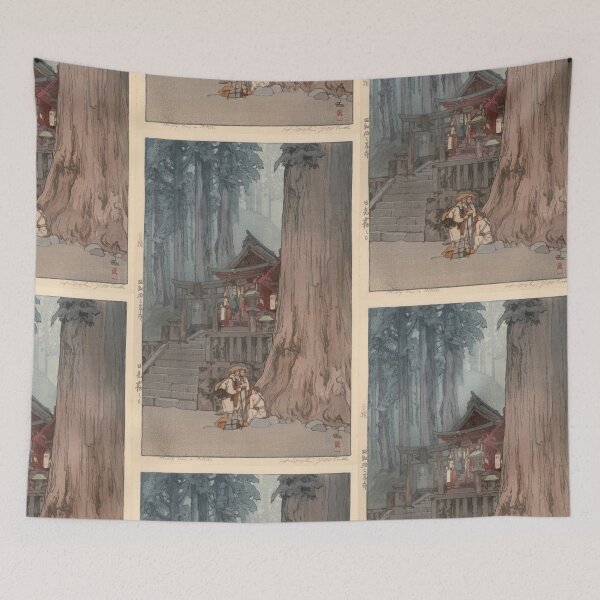 Item preview,   Yoshida, Hiroshi   Misty Day in Nikko Kawase Hasui    designed and sold by TeeARTHY.