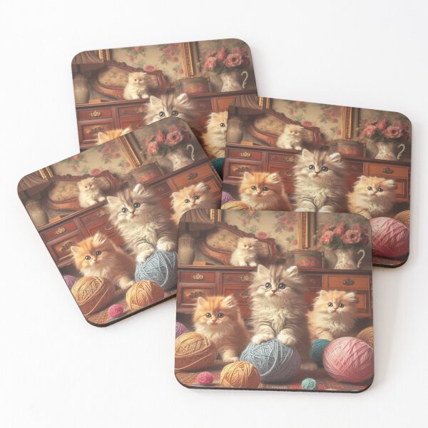 Item preview,  Kitten Wool 1 designed and sold by Sybille-Yates.