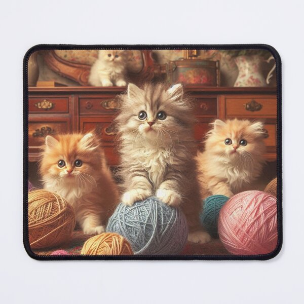 Item preview,  Kitten Wool 1 designed and sold by Sybille-Yates.