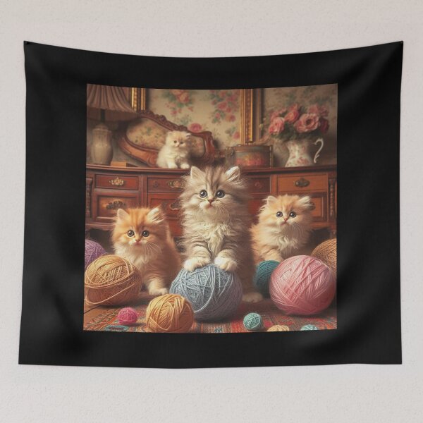 Item preview,  Kitten Wool 1 designed and sold by Sybille-Yates.