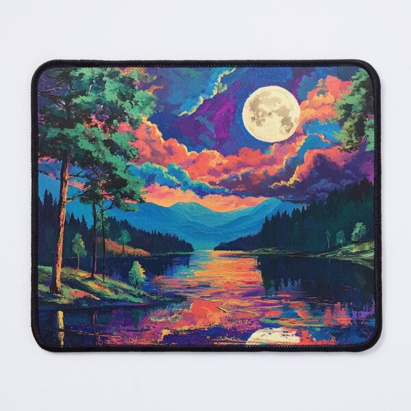 Item preview, Moonlit Lake designed and sold by Ellimade.