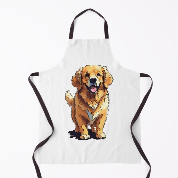 Item preview, Pixel Golden Retriever designed and sold by NaturePixel.