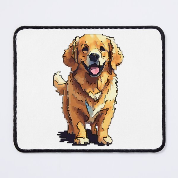 Item preview, Pixel Golden Retriever designed and sold by NaturePixel.