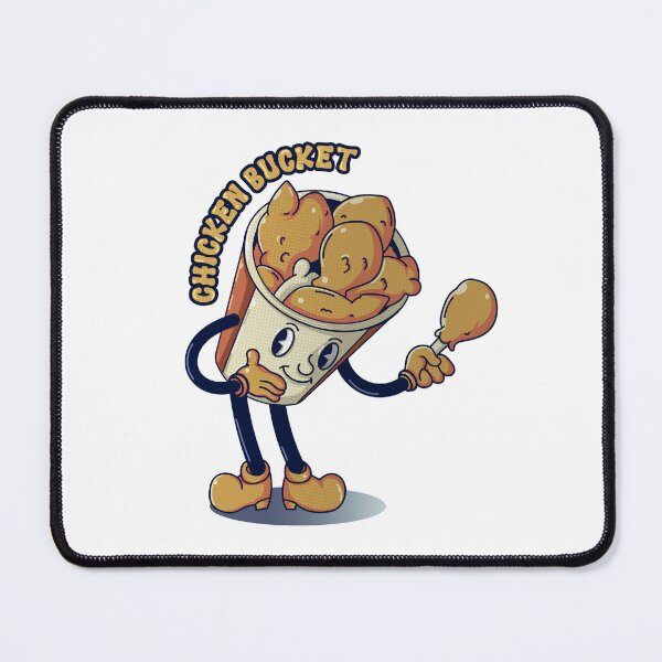 Item preview, Smiling fried Chicken Bucket designed and sold by theragon.