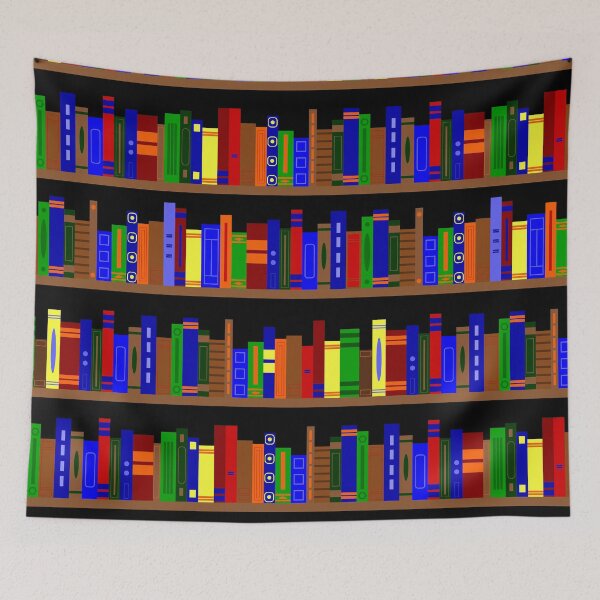 Item preview, library books bookshelf librarian designed and sold by Gossip Rag.