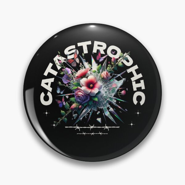Item preview, Catastrophic Shattered Glass, Flowers, and Butterflies designed and sold by taratops.