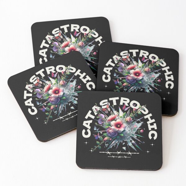 Item preview, Catastrophic Shattered Glass, Flowers, and Butterflies designed and sold by taratops.