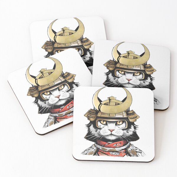 Item preview, Samurai Cat 9 designed and sold by Dragaodemadeira.