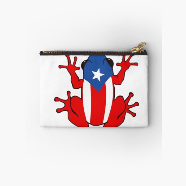 Item preview, puerto rican frog flag designed and sold by stickersbyreme.