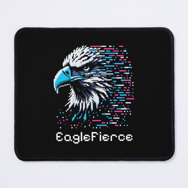 Item preview, Pixelated Patriotic American Eagle Design designed and sold by DAMOTAmagazine.