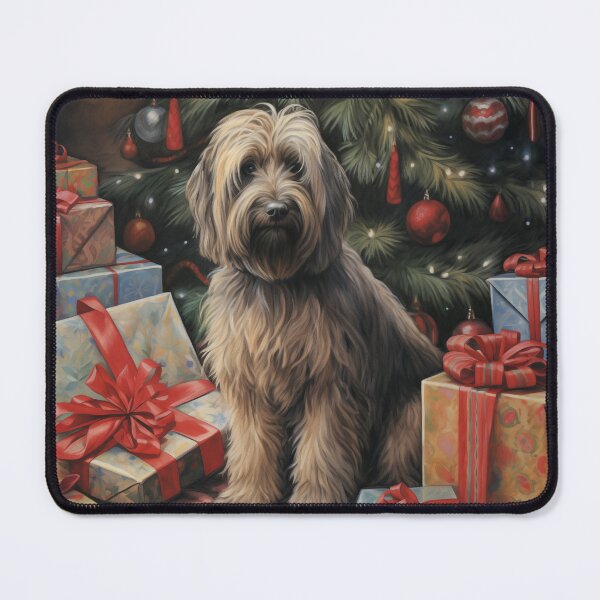 Item preview, Christmas Briard Portrait designed and sold by Samuelsboro.