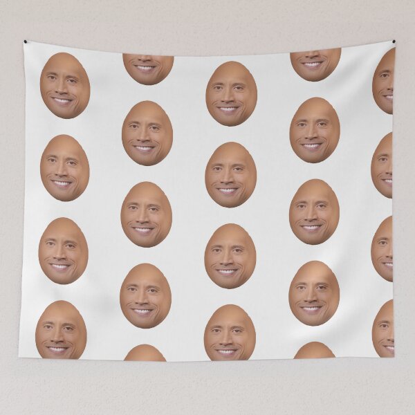 Item preview, dwayne the egg johnson designed and sold by stickersbyreme.