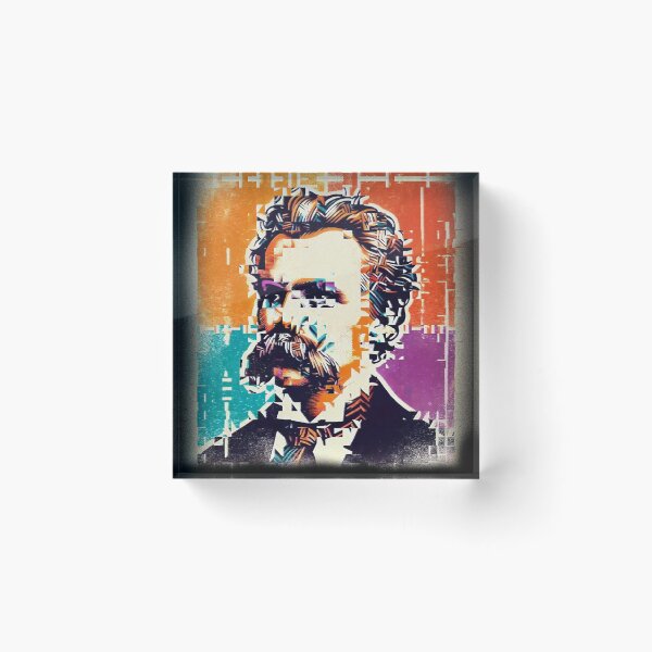 Item preview, Nietzsche Goes Boom designed and sold by Joel Kowalewski.