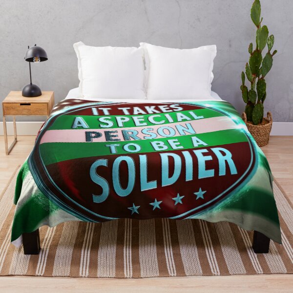Item preview, Positive Army Quote It Takes A Special Person To Be A Soldier designed and sold by TheArtOfPat.