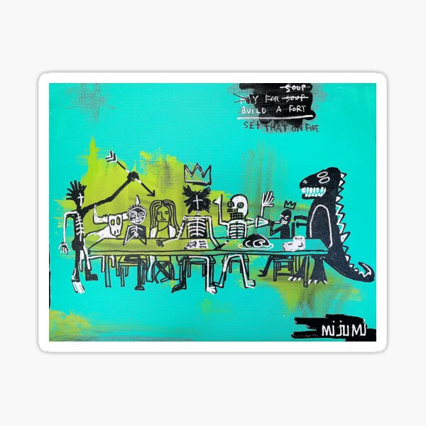 Vista previa del artículo con la obra «Última cena 2», diseñado y vendido por mijumi.