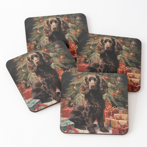Item preview, Christmas American Water Spaniel (Design 2) designed and sold by Samuelsboro.