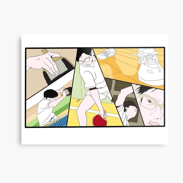 Ping Pong The Animation Poster for Sale by Riceee