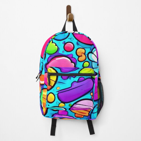 Item preview, Vibrant Abstract Candyland designed and sold by Health And Fitness Posts e-Store.