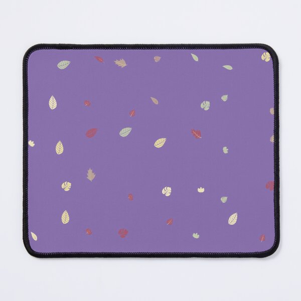 Item preview, Assorted Styles Of Scattered Colorful Rainbow Leaves Purple designed and sold by EvergreenMotifs.