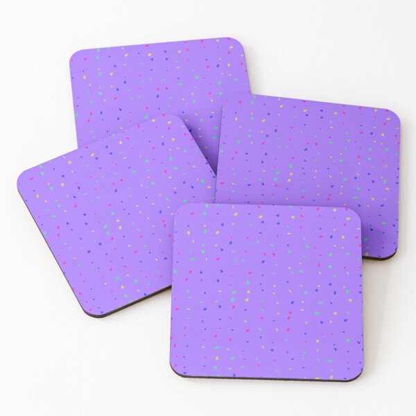 Item preview, Various Styles Of Scattered Rainbow Leaves Bright Purple designed and sold by EvergreenMotifs.