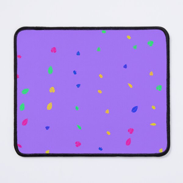 Item preview, Various Styles Of Scattered Rainbow Leaves Bright Purple designed and sold by EvergreenMotifs.