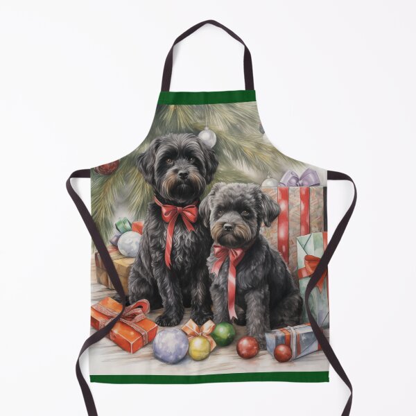 Item preview, Christmas Portrait of Bouvier des Flandres designed and sold by Samuelsboro.