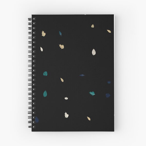 Item preview, Assorted Styles Of Scattered Colorful Leaves Blue Background designed and sold by EvergreenMotifs.
