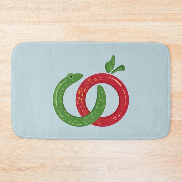 Item preview, The serpent tempter and the red apple designed and sold by Deepness2023.