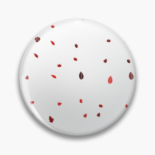 Item preview, Assorted Styles Of Scattered Warm Tone Leaves White designed and sold by EvergreenMotifs.