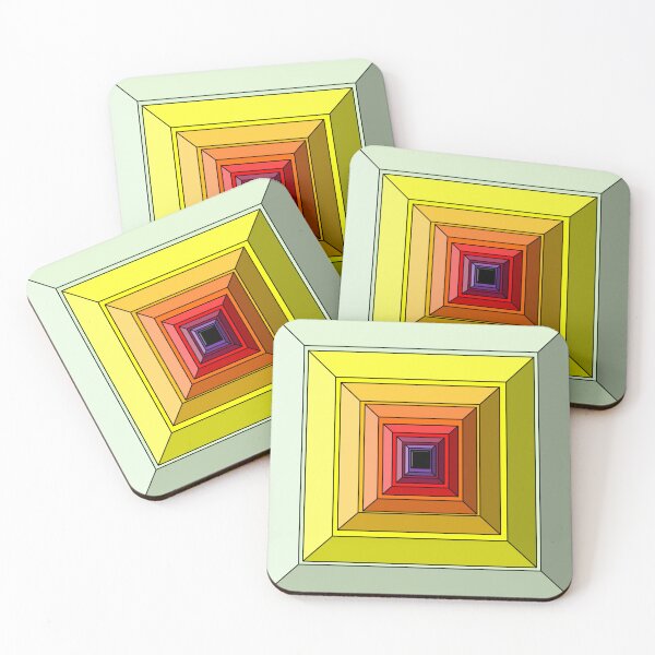 Item preview, Blocks Perspective - Artistic Pattern Design designed and sold by signshirtz.