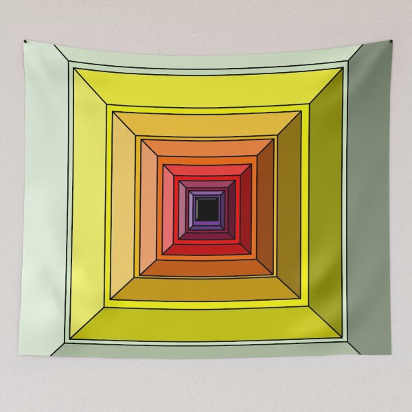 Item preview, Blocks Perspective - Artistic Pattern Design designed and sold by signshirtz.