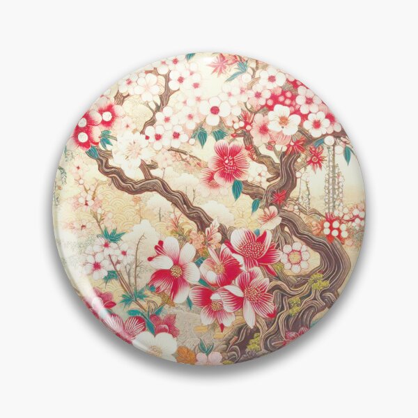 Item preview, Blossoming Elegance: A Traditional Floral Tapestry designed and sold by ZenOfAIarts.