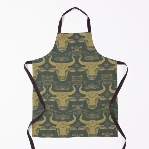 Item preview, Bulls Head Pattern 1 designed and sold by high-noon-moon.