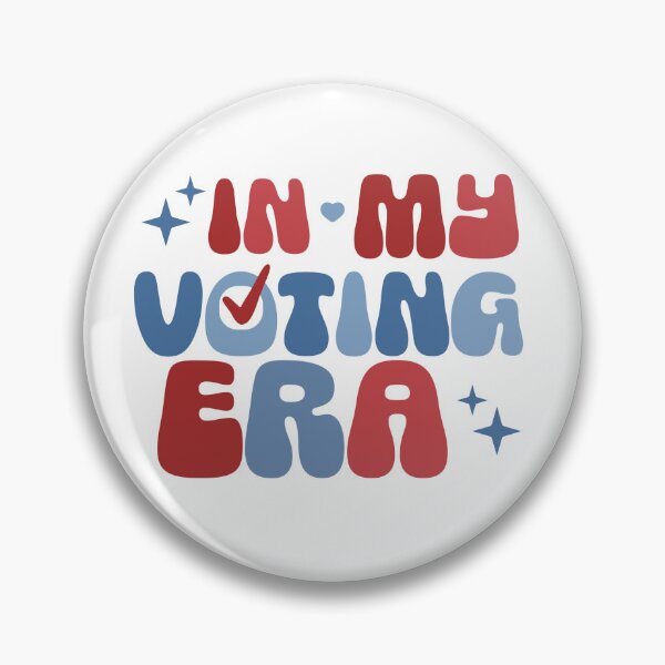 Item preview, My Voting Era Red Blue  designed and sold by zhdezigns.