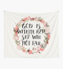 Christian Quote Tapestry