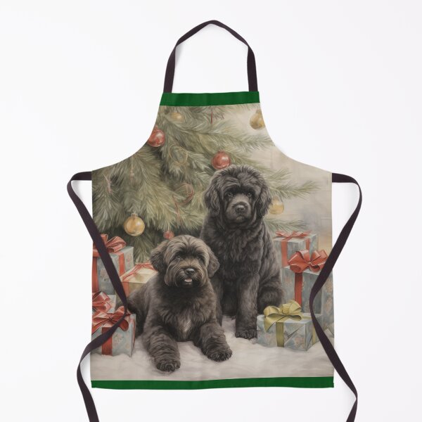 Item preview, Christmas Portrait of Bouvier des Flandres (Design 2) designed and sold by Samuelsboro.