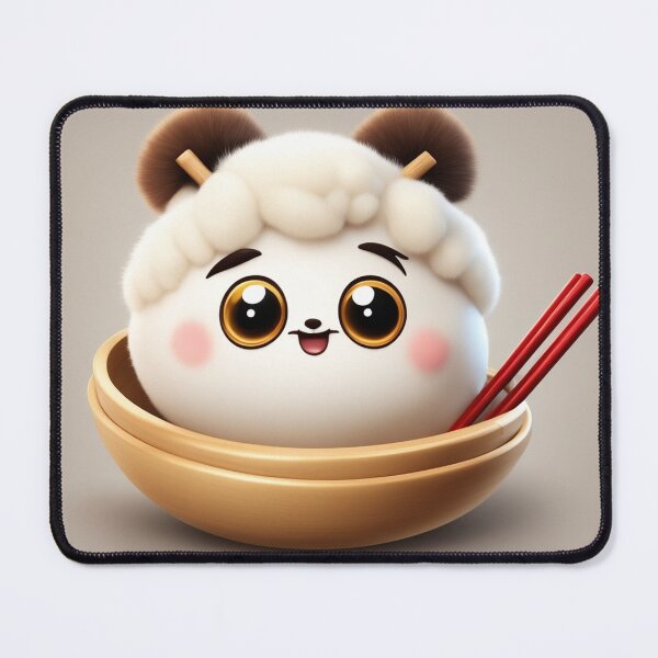 Item preview, Dim Sum with Chopsticks Cartoon Vector Icon designed and sold by hjian8219.
